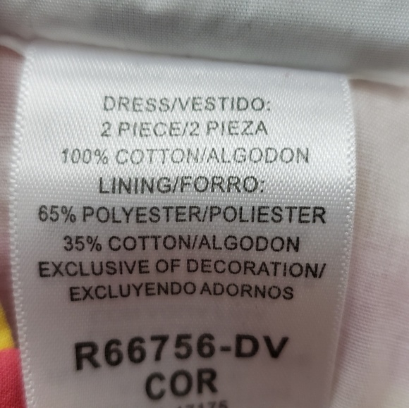 *SOLD* Bonnie Jean Floral Dress Size 2T - Picture 8 of 8